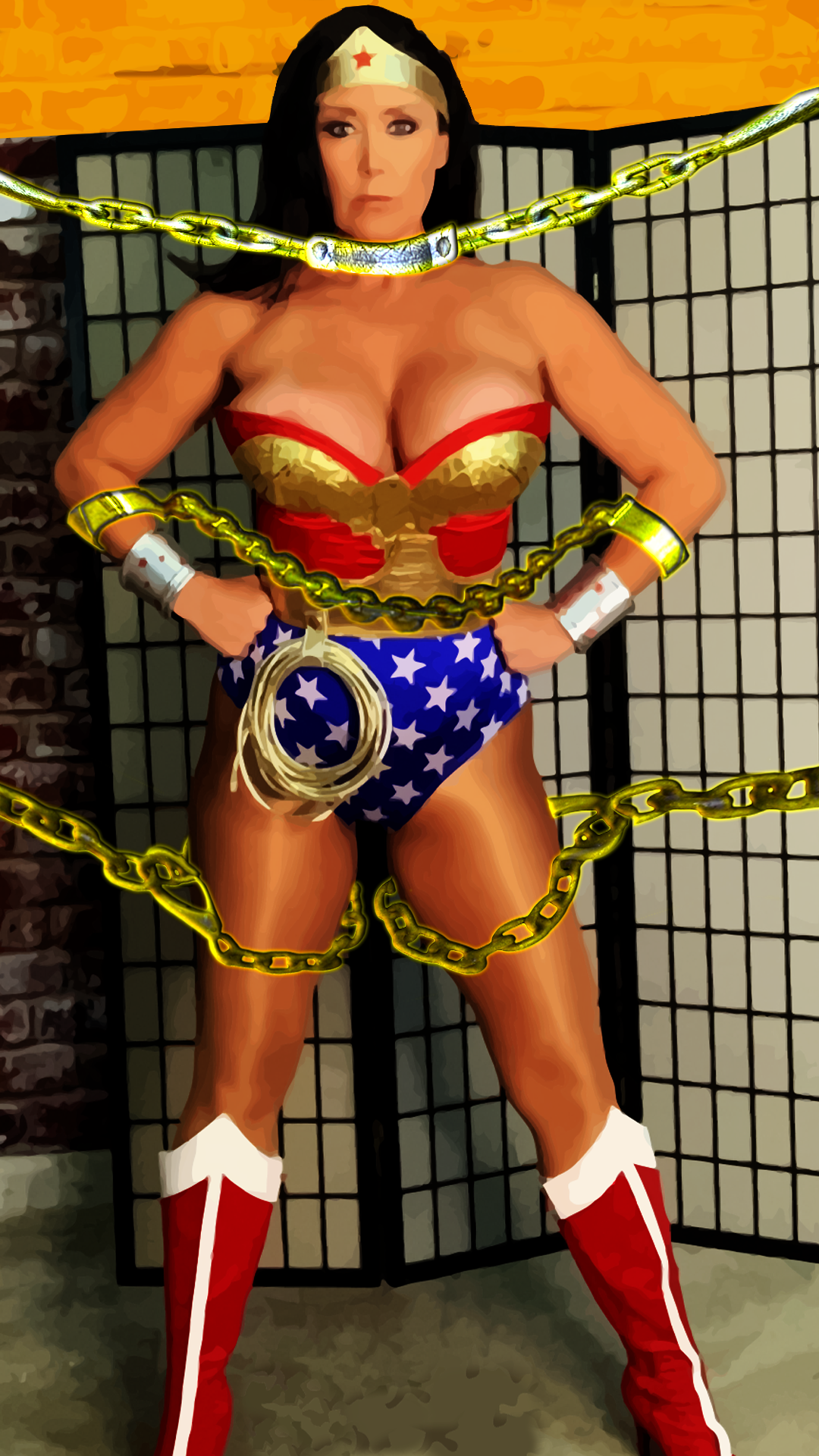 Christina Carter Wonder Woman Captured 1a By Orcaman001 On Deviantart