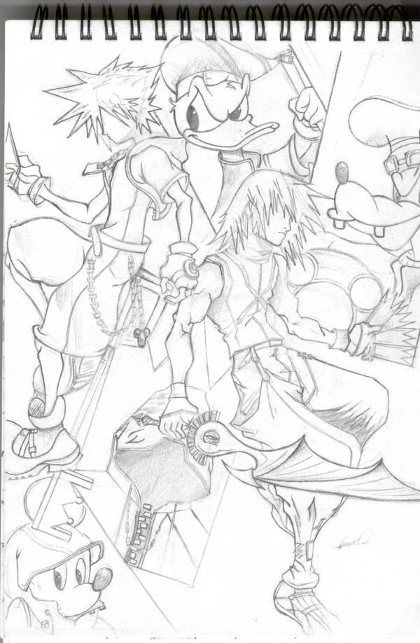 Kingdom Hearts 2 by Dranes on DeviantArt