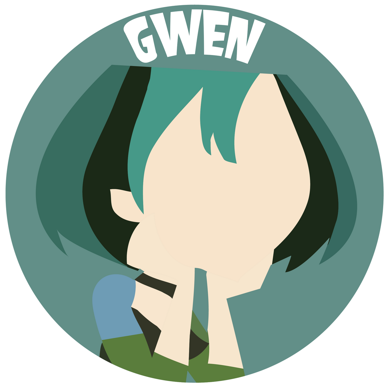 Total Drama Gwen Sticker