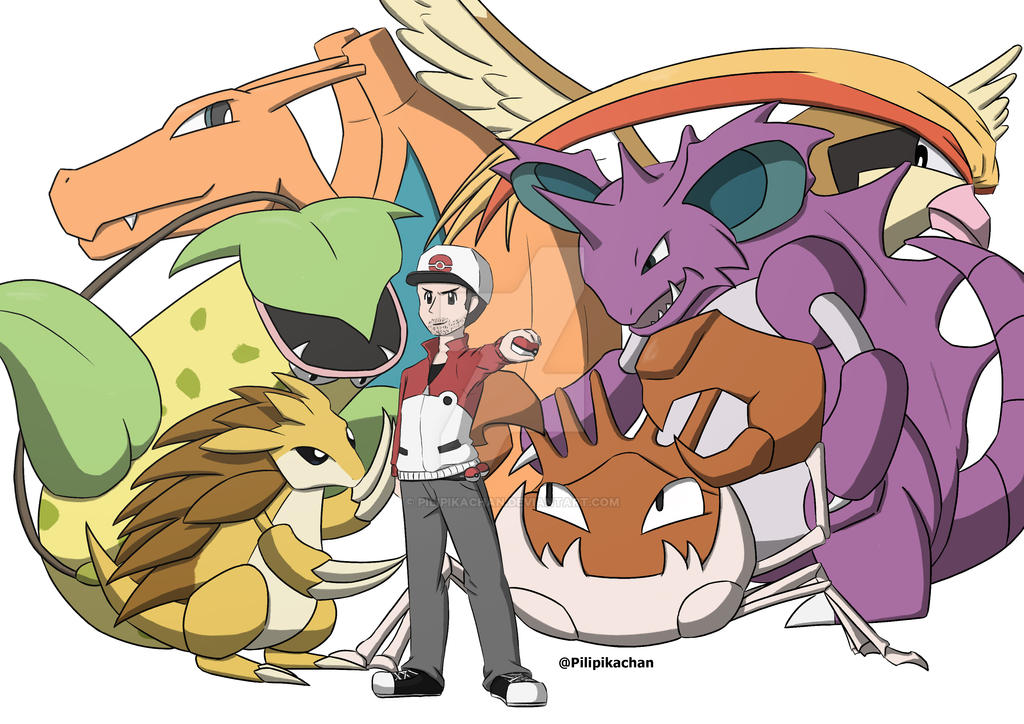 Pokemon team by pilipikachan on DeviantArt