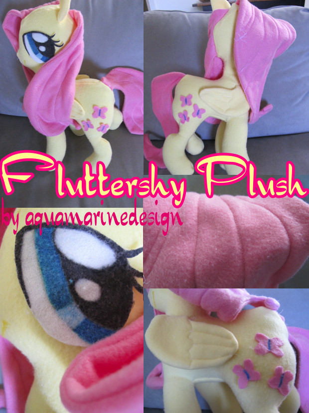 Fluttershy Fleece Plushie