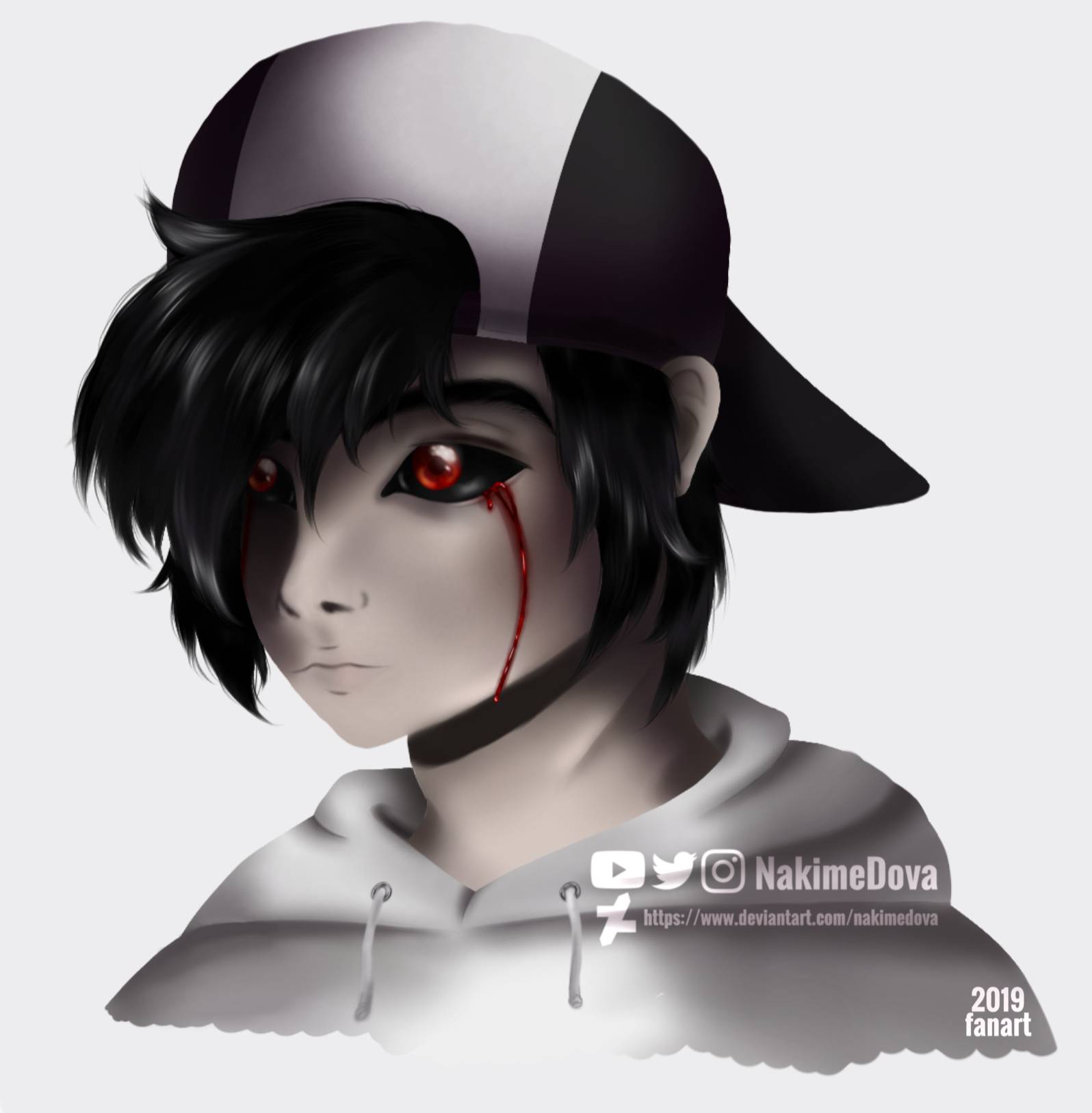 Jeff the Killer Creepypasta by NakimeDova on DeviantArt