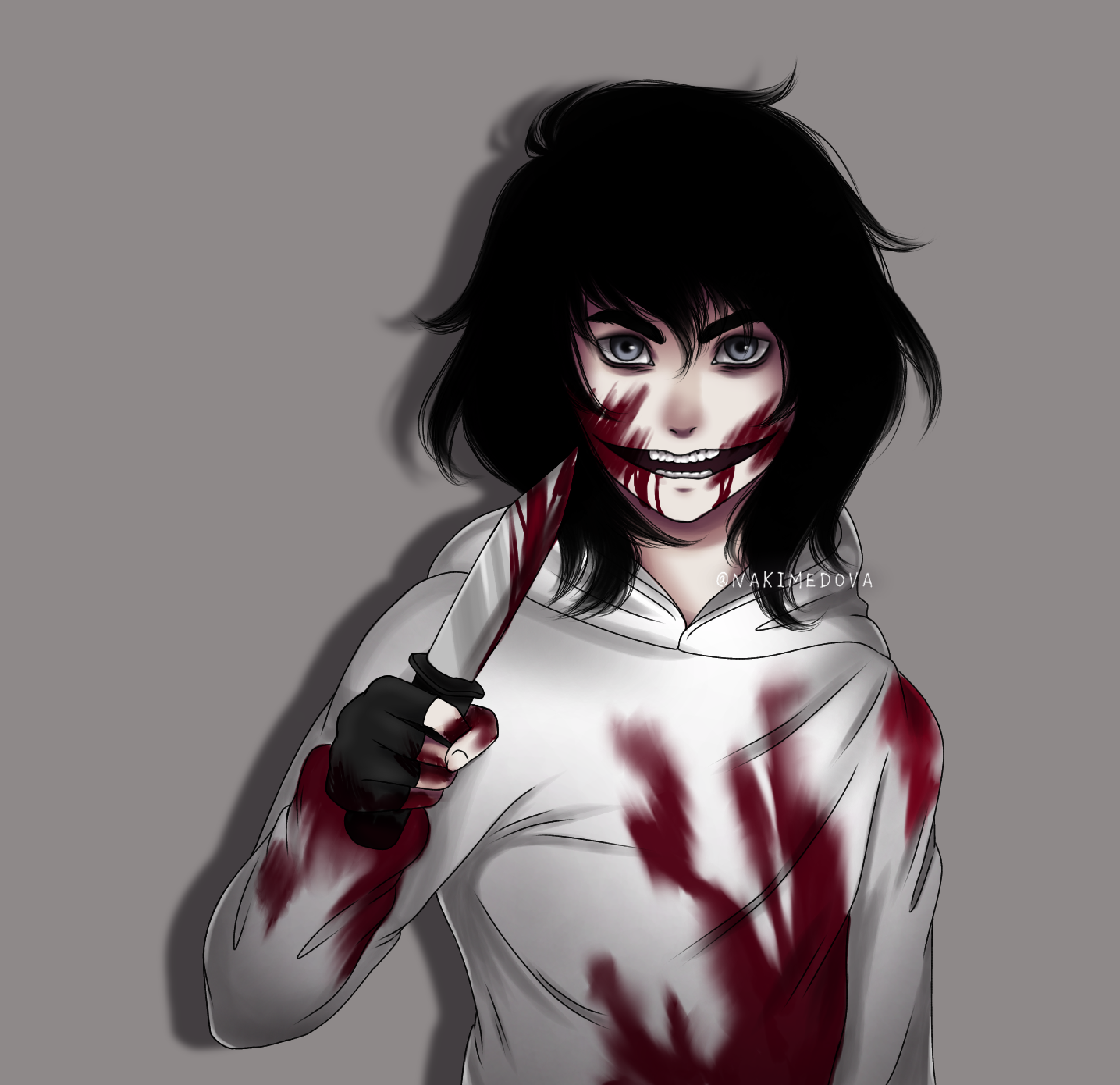 Jeff the Killer Creepypasta by NakimeDova on DeviantArt