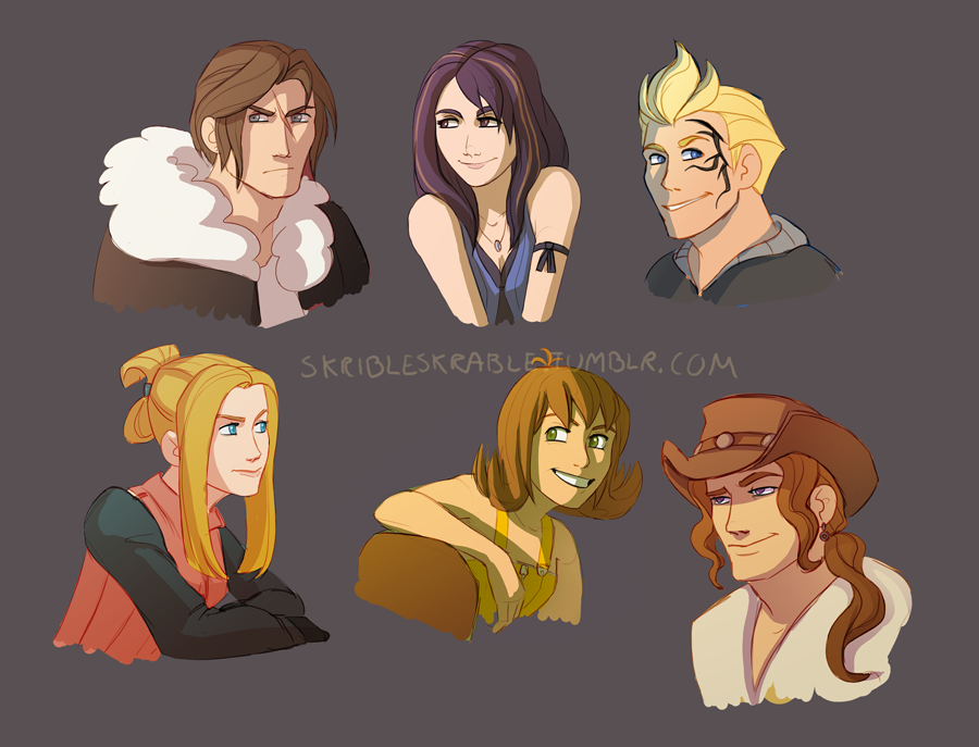 Ff8 Gang By Skribleskrable On Deviantart