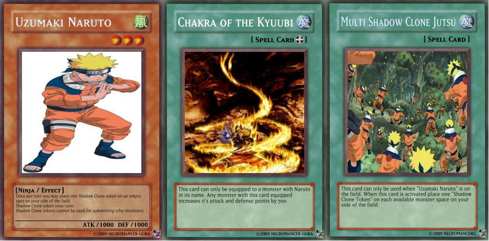 Naruto Uzumaki Yu-Gi-Oh Cards by NecromancerGora on DeviantArt