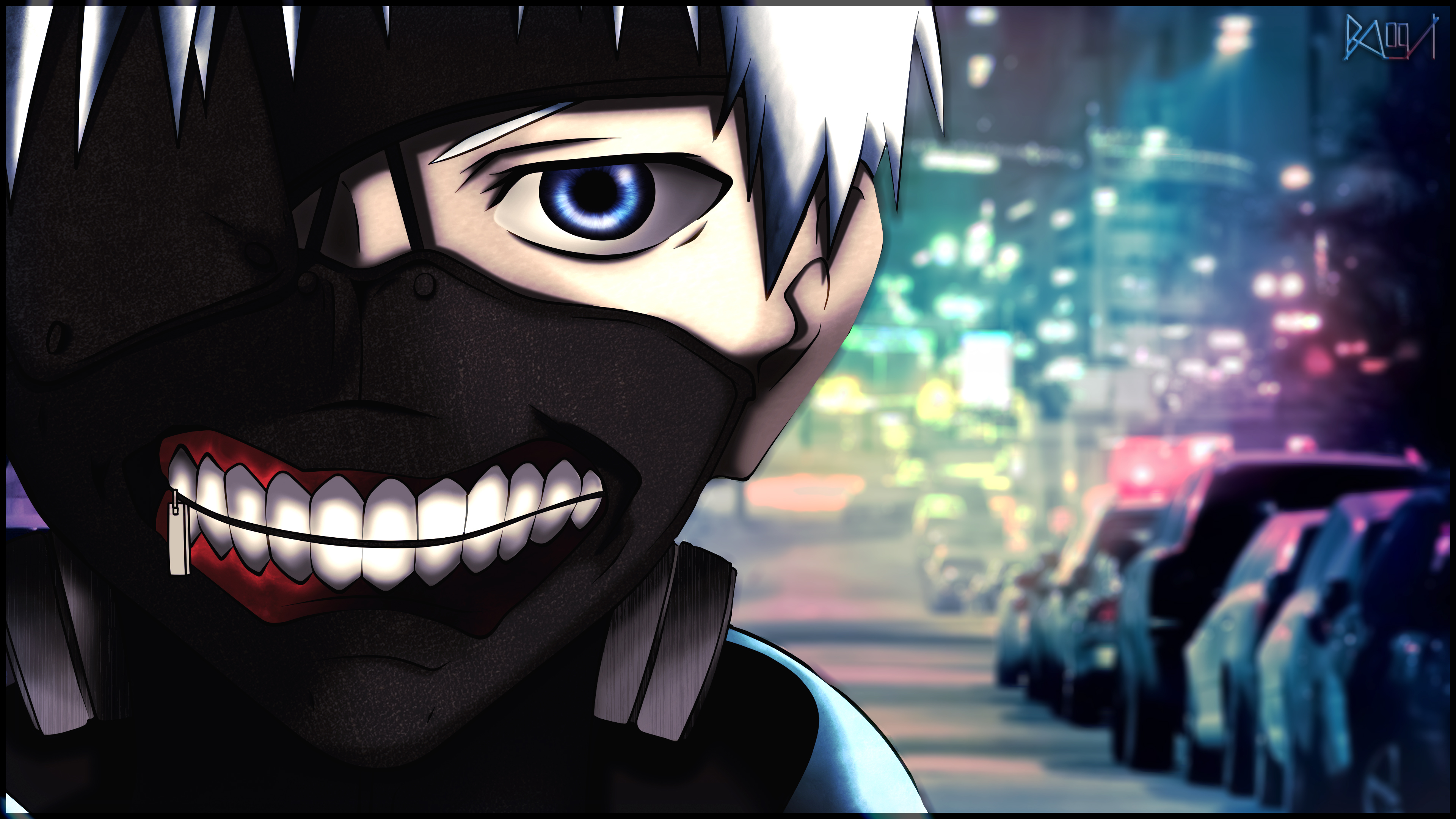 TOKYO GHOUL |Kaneki|Coloring 4K