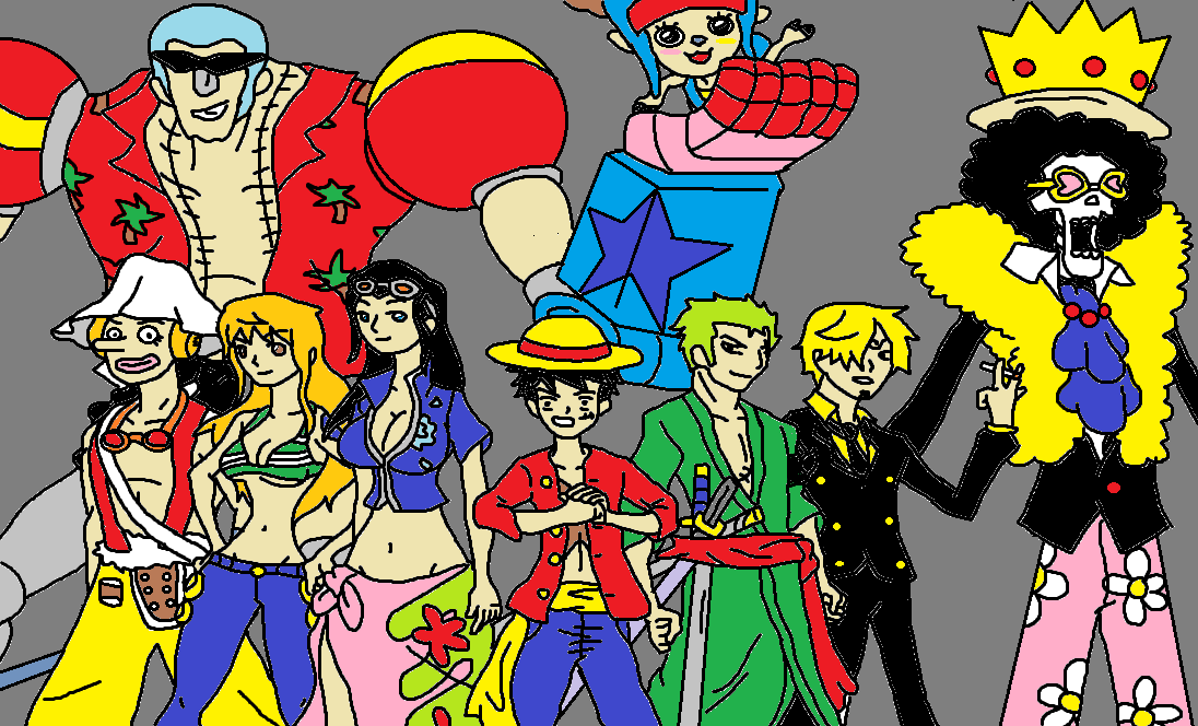 Straw Hats One Piece New World Fishman Island By Jhetro29gar On Deviantart