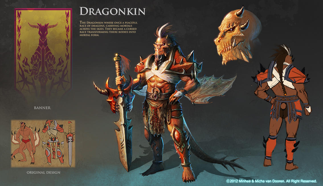 Dragonkin by Deniya on DeviantArt