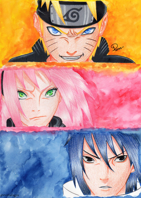 Team 7 Naruto Shippuden By Eternalxgyu On Deviantart