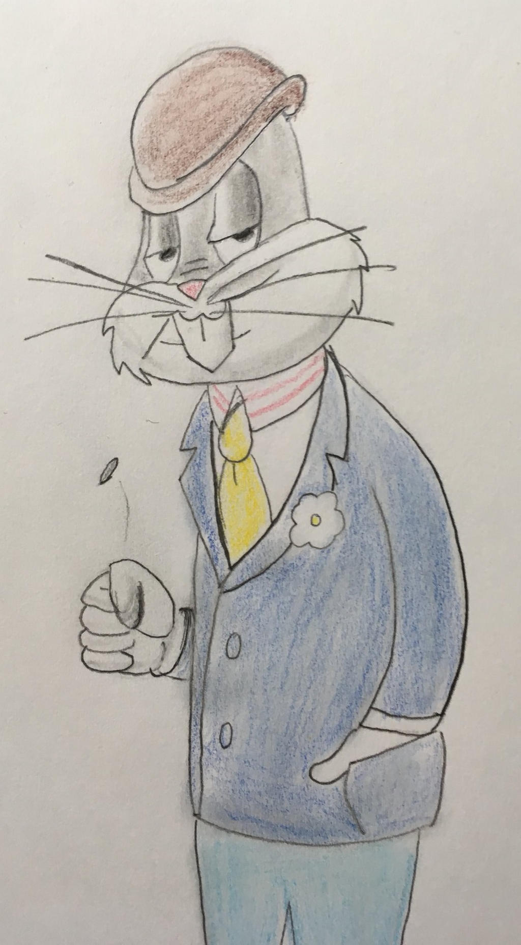 Mobster Rabbit Bugs Bunny Mobster Gangsta Bugs Bunny Wallpapers Wallpaper Cave