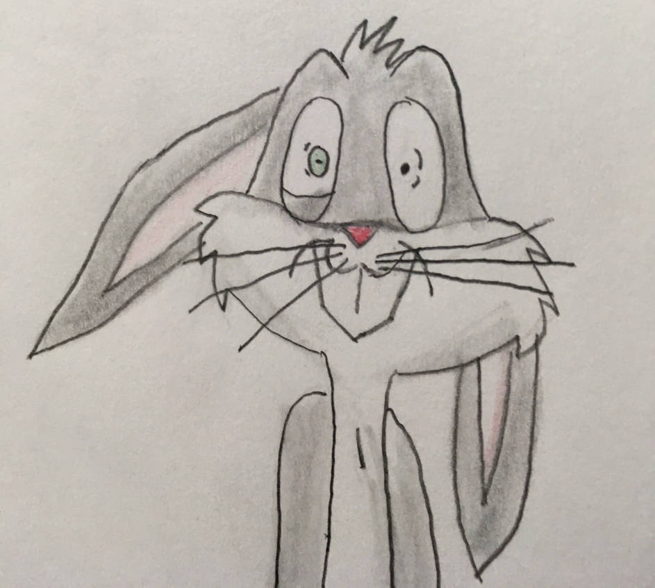 Bugs Bunny Scared by CaptainEdwardTeague on DeviantArt