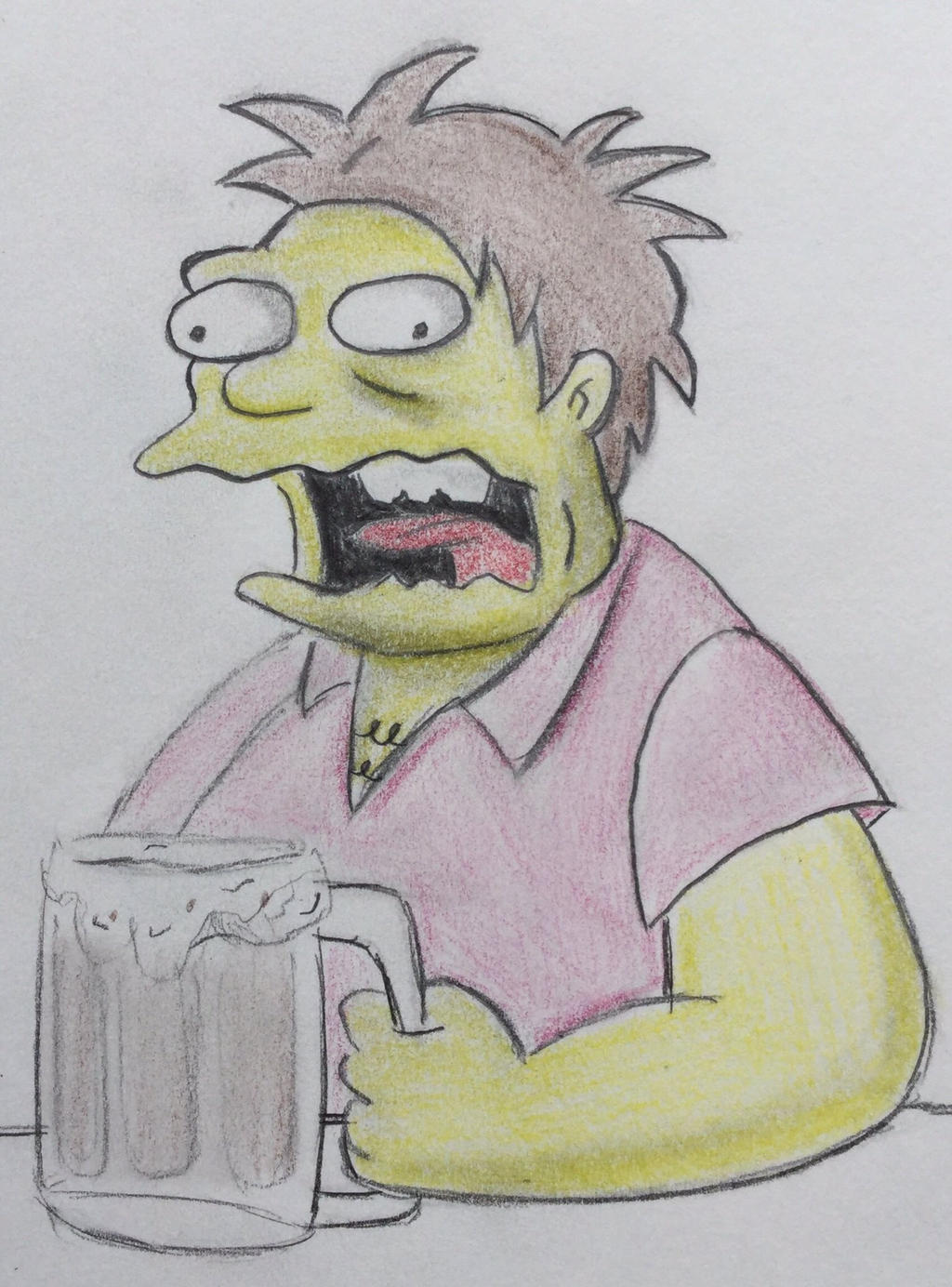 Barney Gumble by CaptainEdwardTeague on DeviantArt