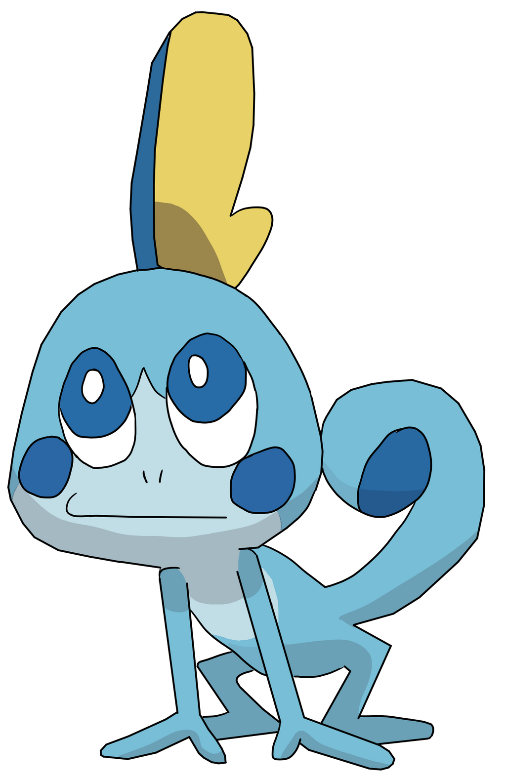 Sobble by CaptainEdwardTeague on DeviantArt