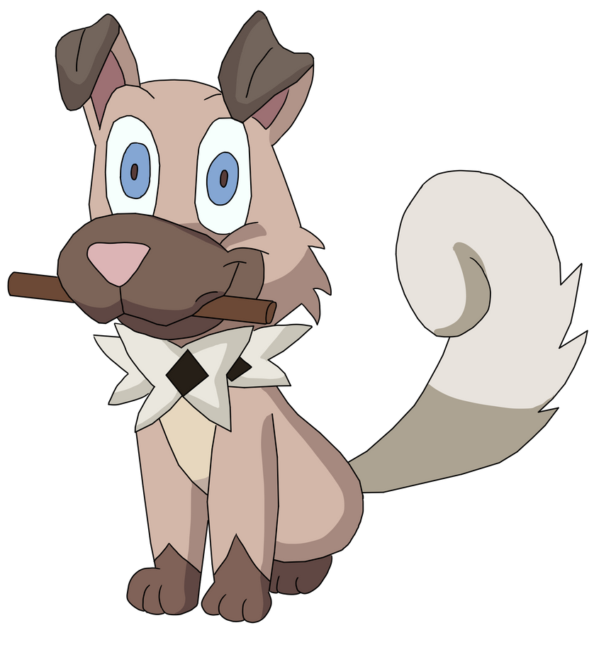 Rock Ruff Modles Rockruff by CaptainEdwardTeague on DeviantArt