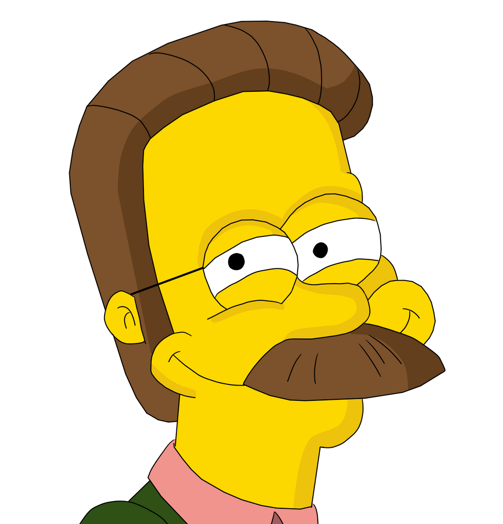 Ned Flanders by CaptainEdwardTeague on DeviantArt