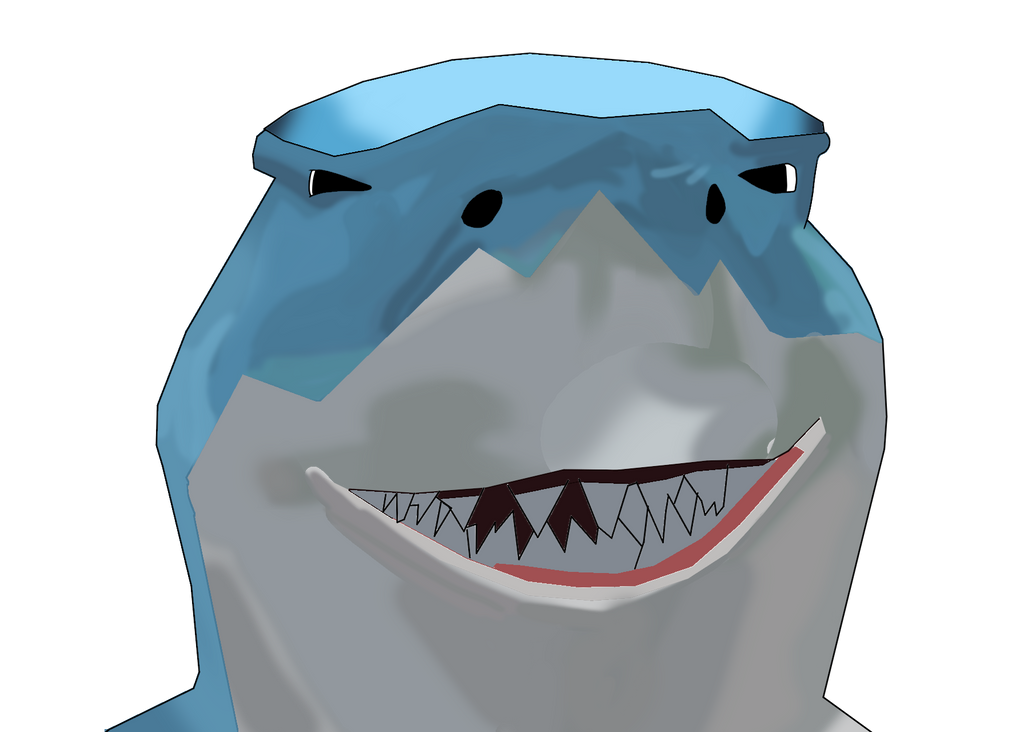 Bruce from Finding Nemo by CaptainEdwardTeague on DeviantArt
