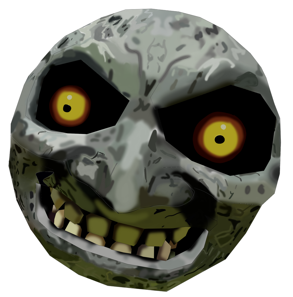 Majoras Mask Moon by CaptainEdwardTeague on DeviantArt