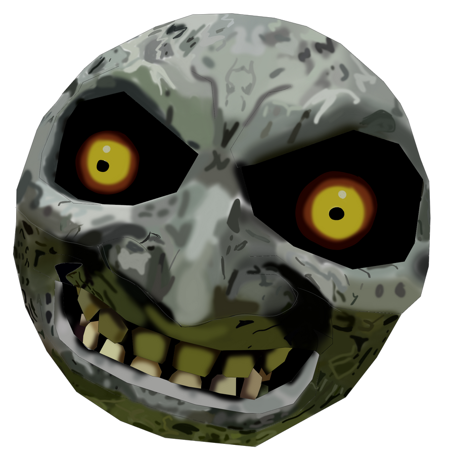 Majoras Mask Moon by CaptainEdwardTeague on DeviantArt