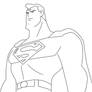 Superman Lineart