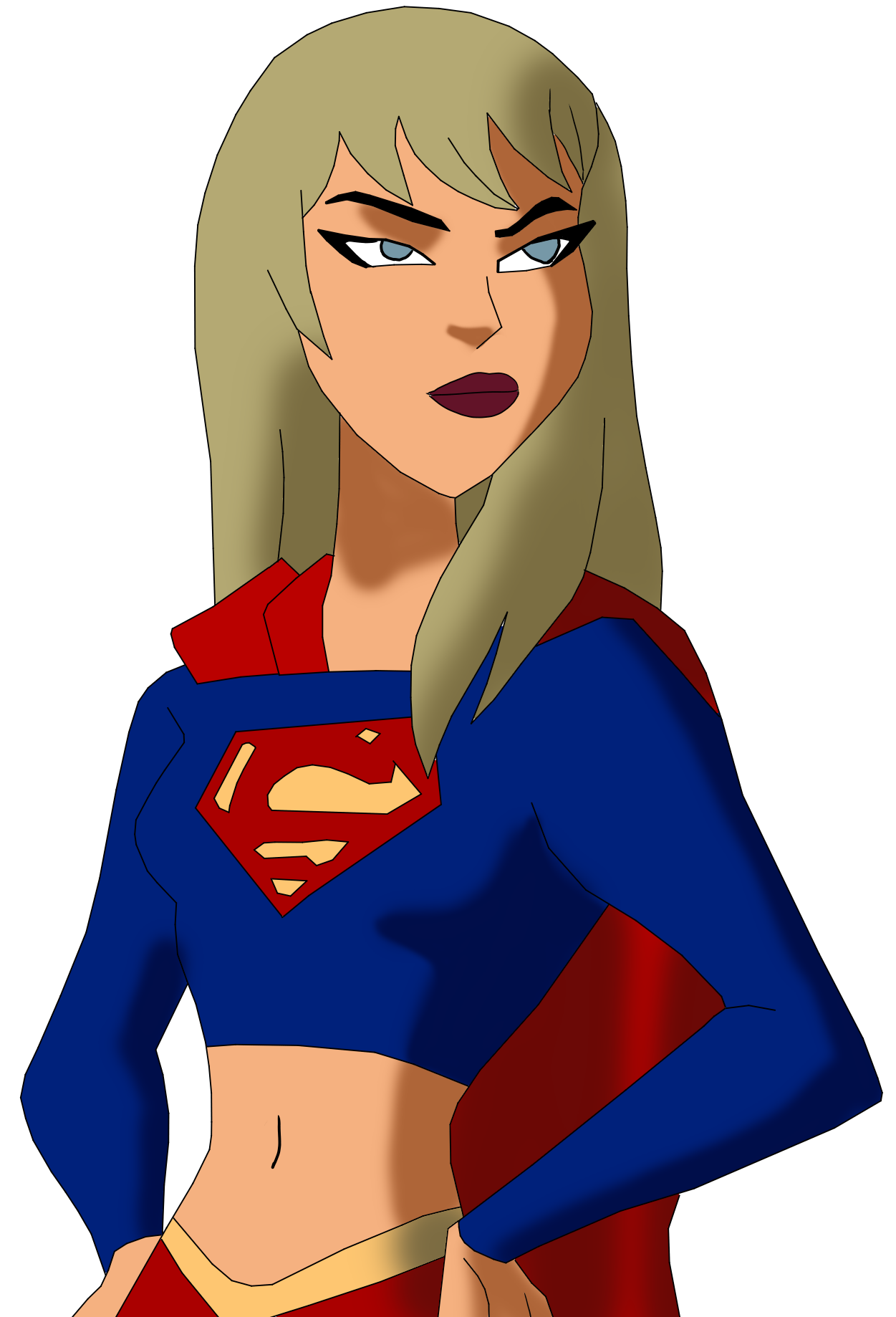 Supergirl by CaptainEdwardTeague on DeviantArt Supergirl by CaptainEdwardTeague on DeviantArt