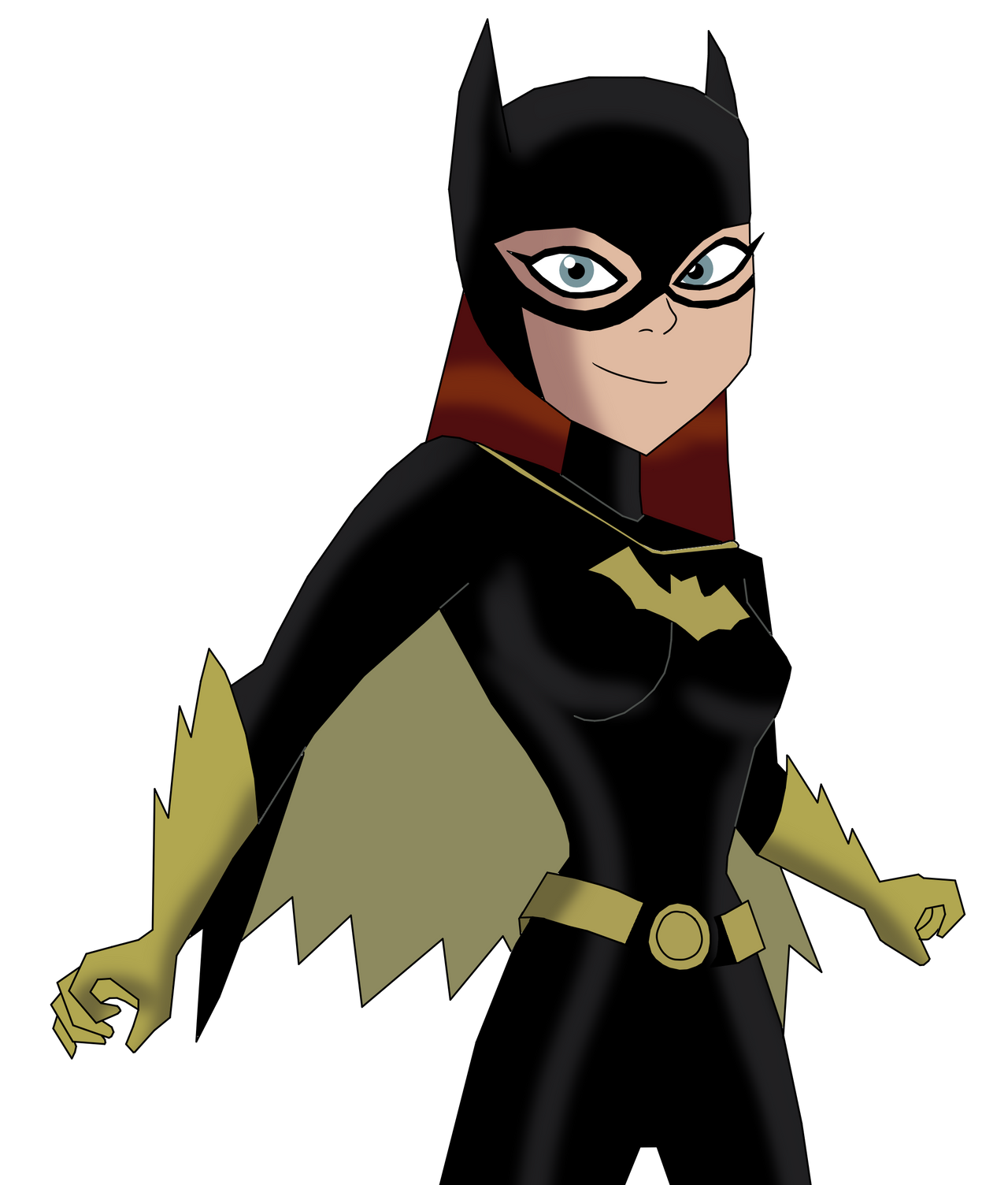 Batgirl in Teen Titans Style by CaptainEdwardTeague on DeviantArt