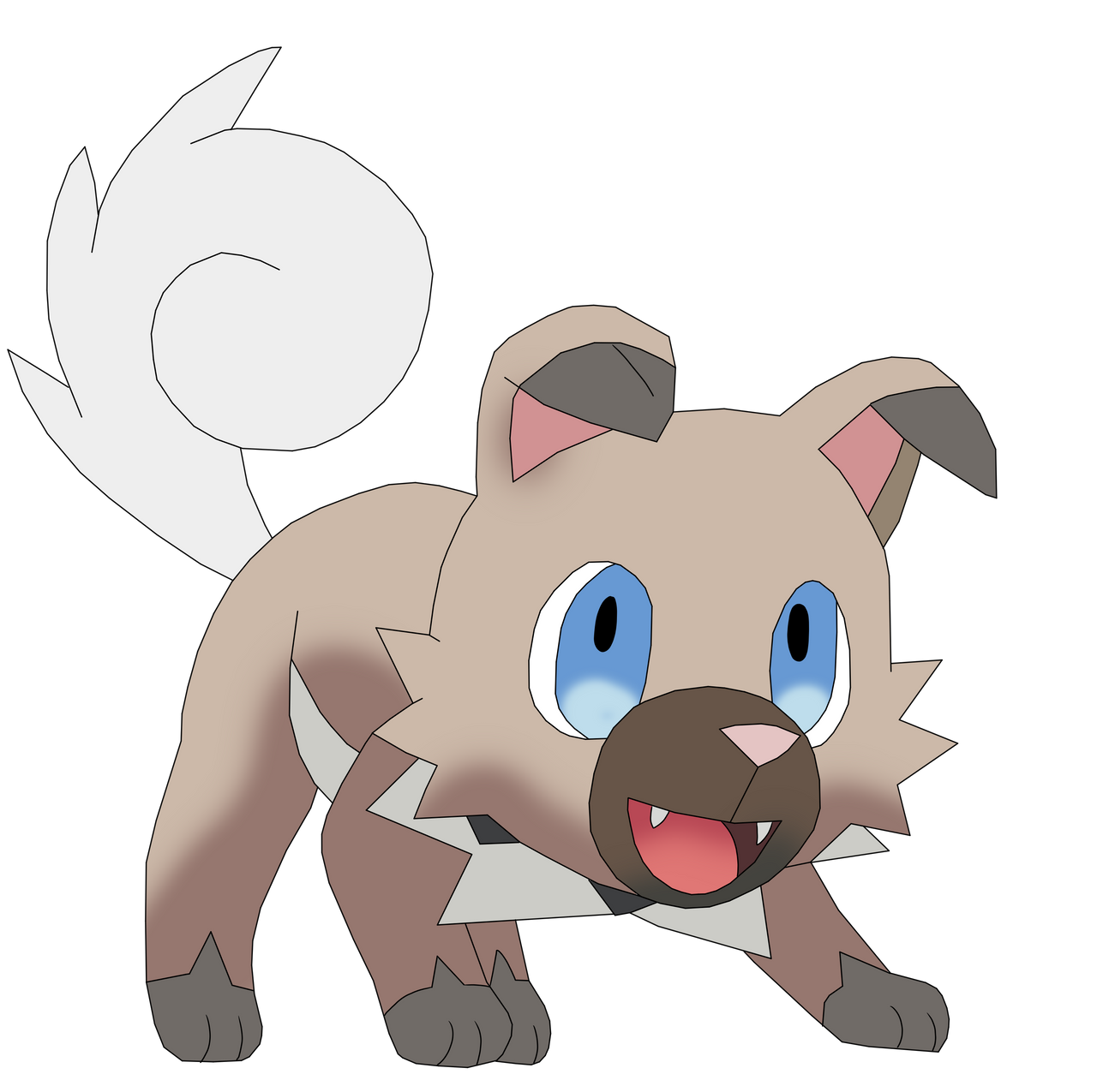 Rock Ruff Comic Rockruff Playful by CaptainEdwardTeague on DeviantArt