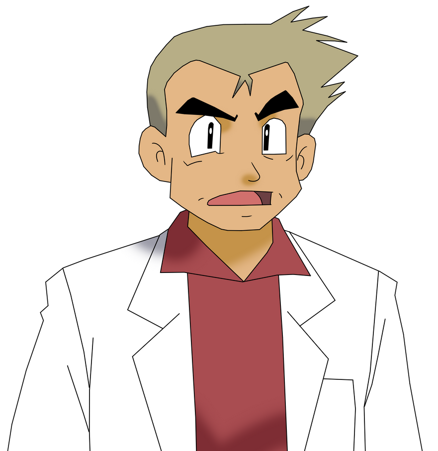 Professor Oak by CaptainEdwardTeague on DeviantArt