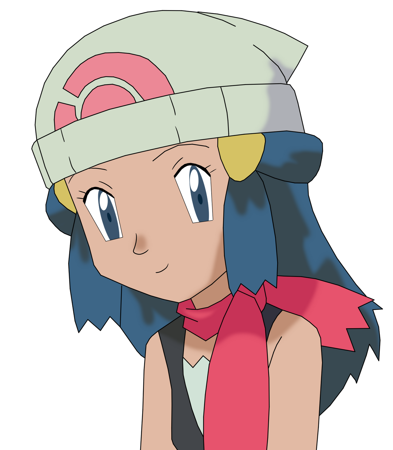 Dawn From Pokemon by CaptainEdwardTeague on DeviantArt