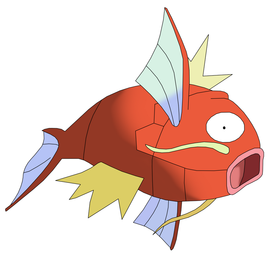 Magikarp by CaptainEdwardTeague on DeviantArt