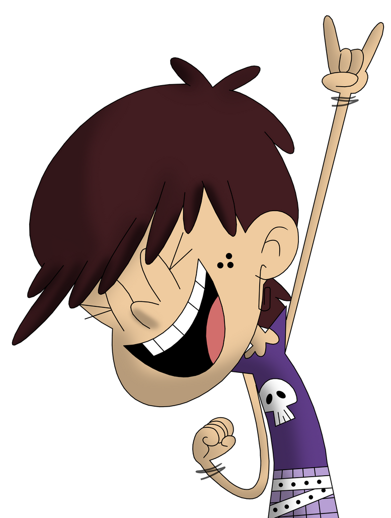 Luna Loud Rock On Bro by CaptainEdwardTeague on DeviantArt