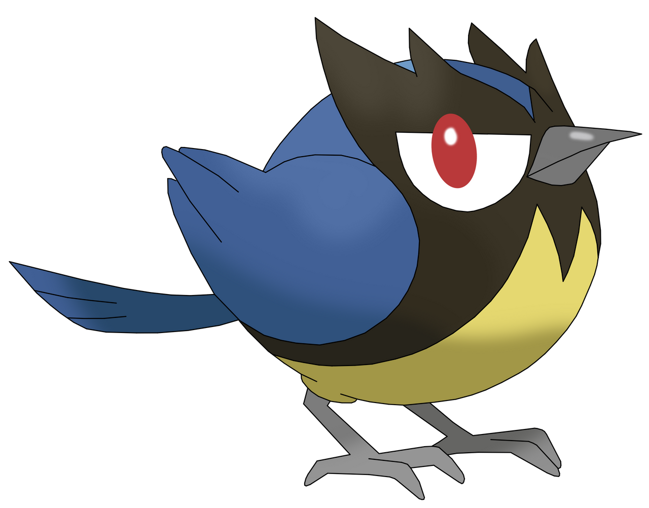 Psychic Rookidee Rookidee by CaptainEdwardTeague on DeviantArt