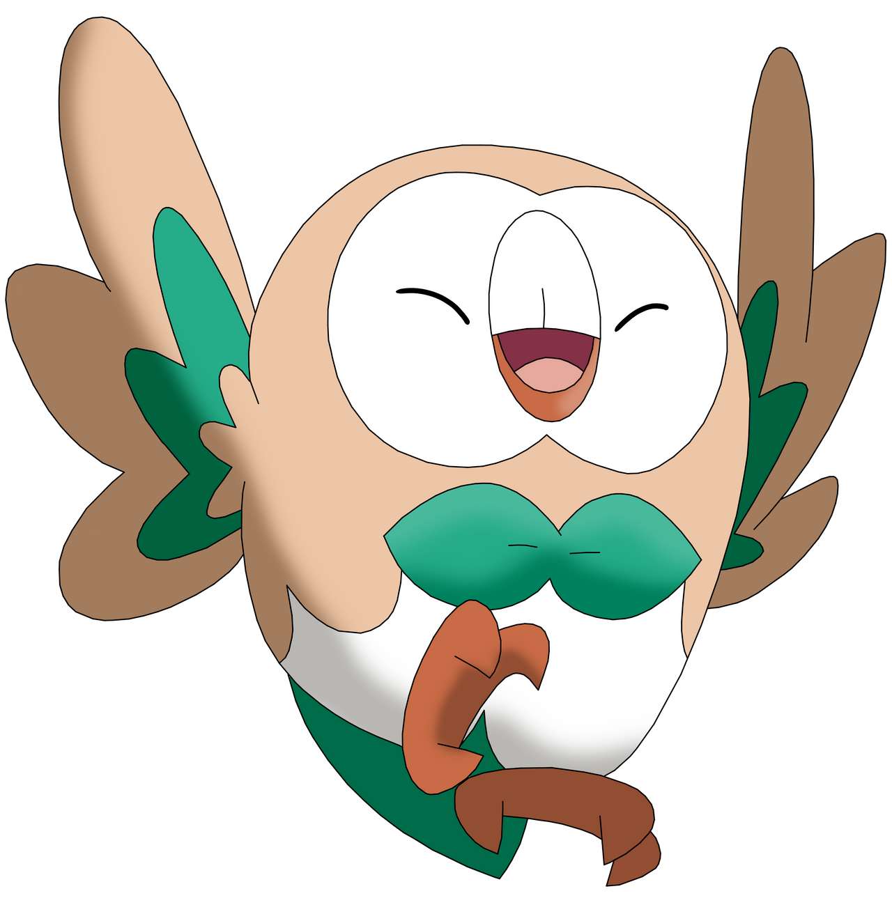 Rowlett by CaptainEdwardTeague on DeviantArt