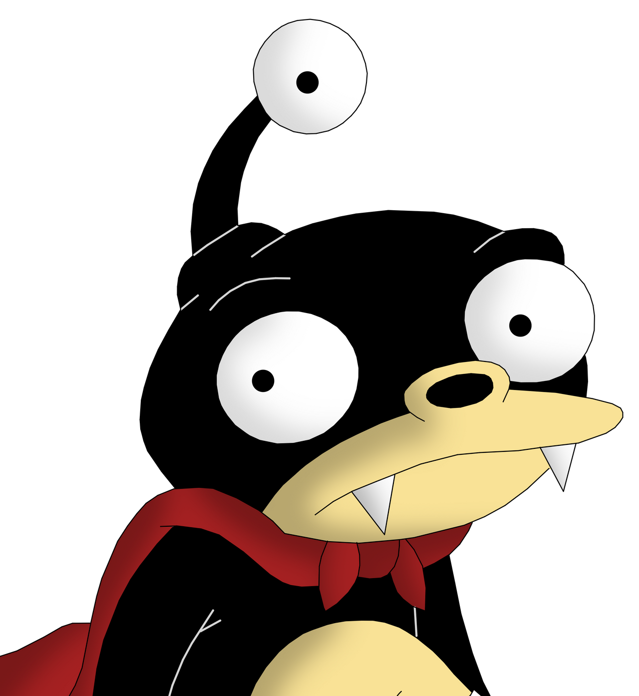 Nibbler from Futurama by CaptainEdwardTeague on DeviantArt