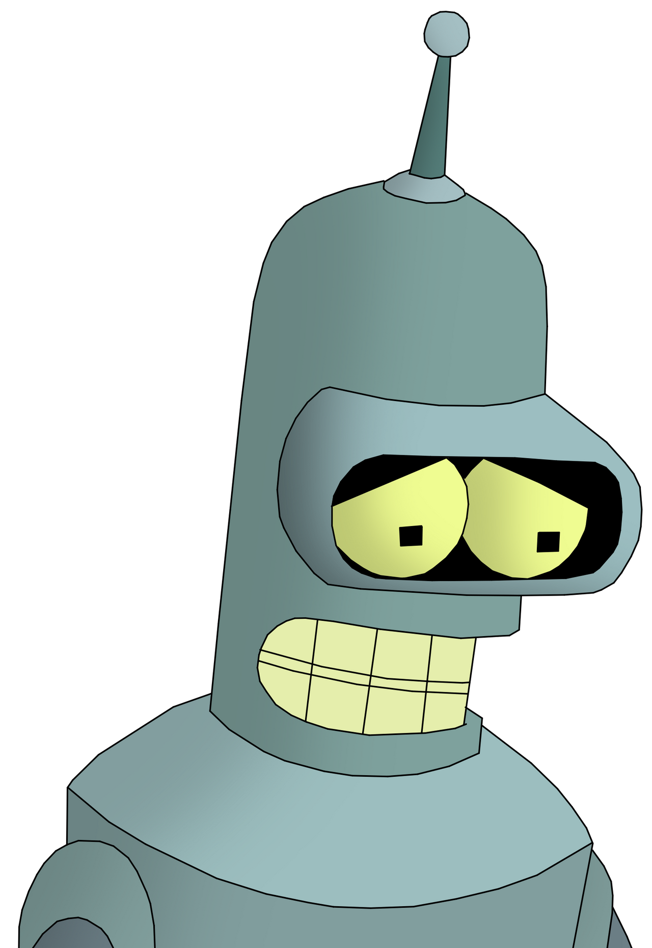 Squashed Bender Bender Sad by CaptainEdwardTeague on DeviantArt