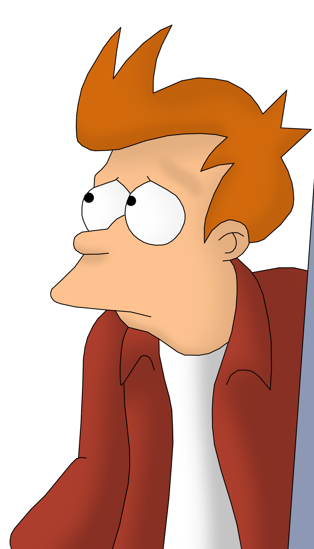 Deviantart Fry Fry Sneaking off on his own by CaptainEdwardTeague on DeviantArt