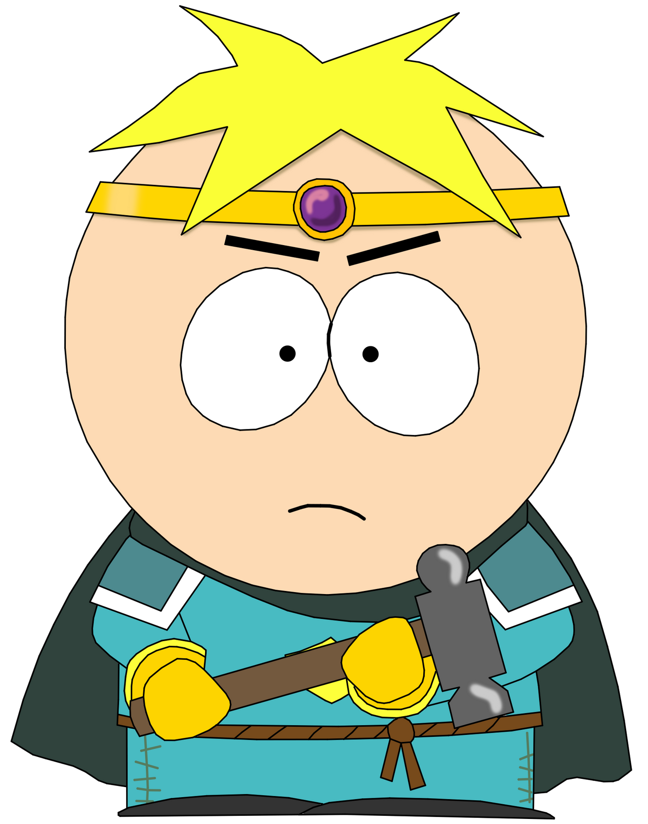 Paladin Butters from South Park by CaptainEdwardTeague on DeviantArt