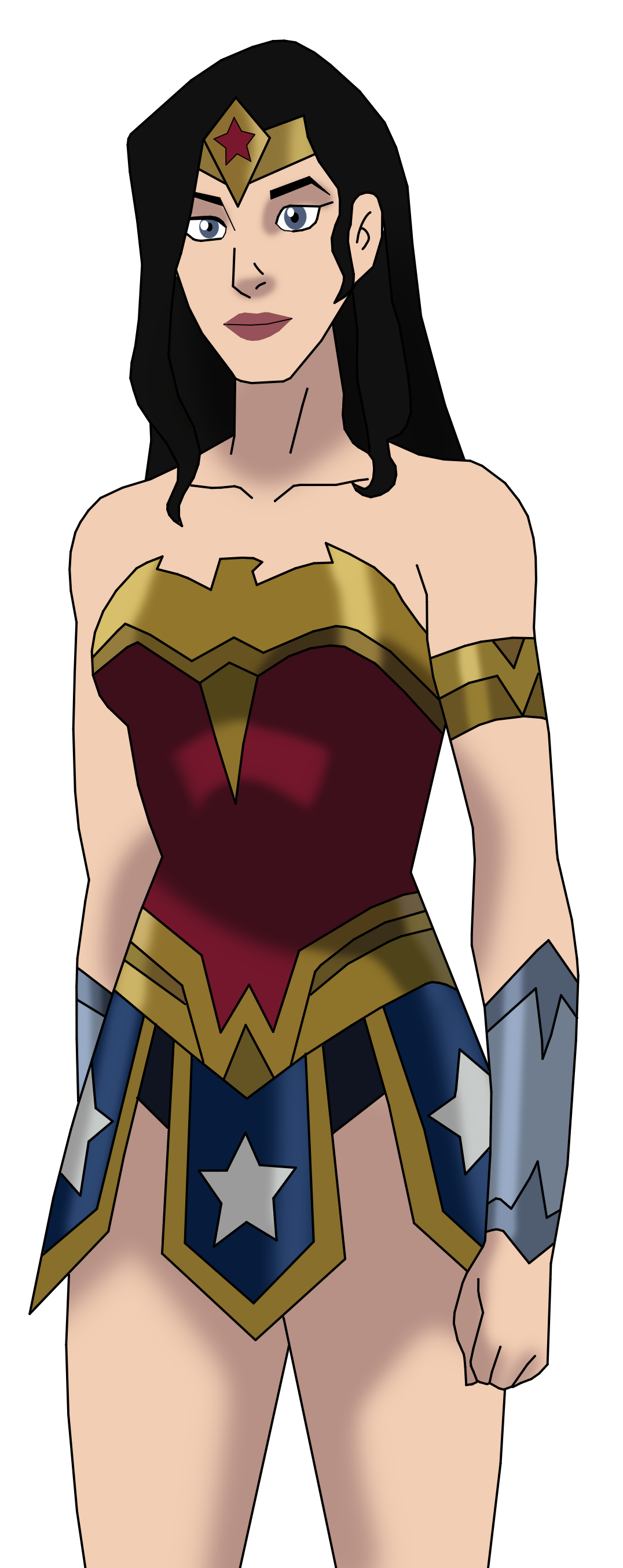 Wonder Woman Bloodlines Character Design by CaptainEdwardTeague on  DeviantArt