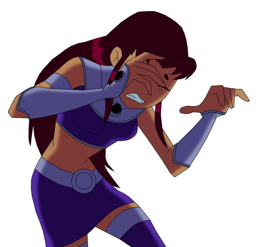 Infested Starfire Starfire in danger Oh Shit by CaptainEdwardTeague on DeviantArt
