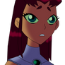 Starfire Concerned fro Friend in Dark