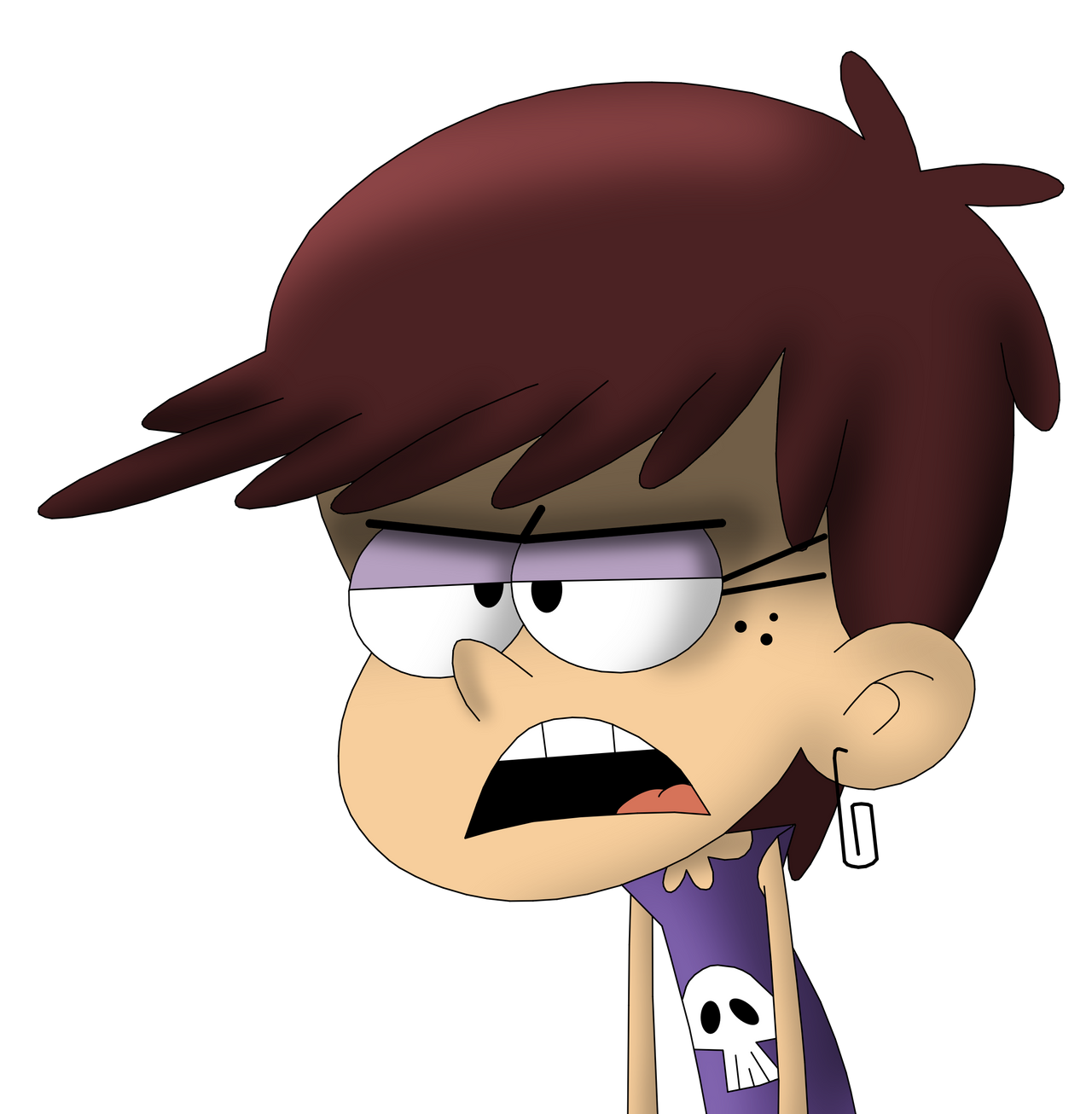 Luna Loud It's Been One of those Days by CaptainEdwardTeague on DeviantArt