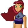 Starfire in wind looking off into distance