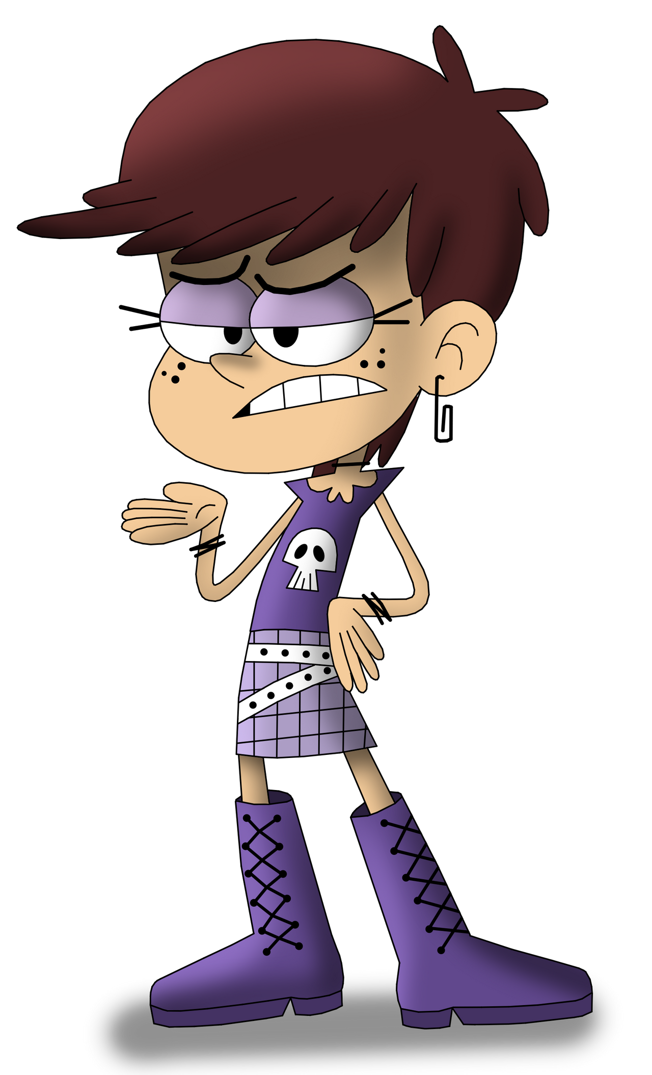 Luna Loud Seriously Dude What the hell by CaptainEdwardTeague on DeviantArt