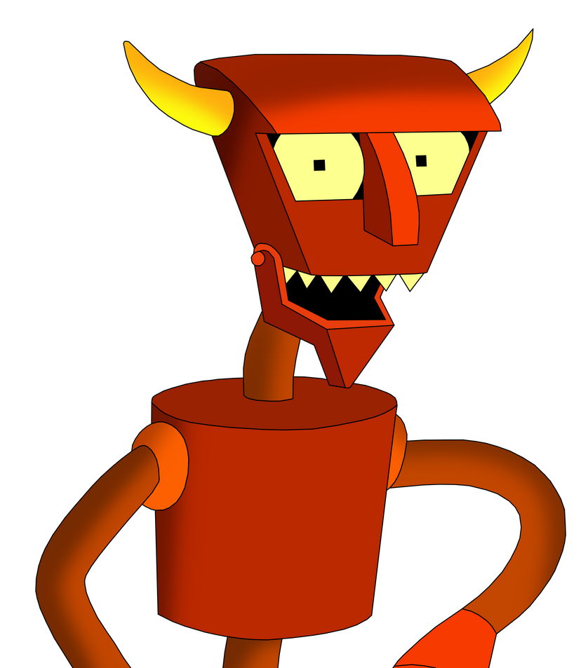 Android Bot Devil Robot Devil Beelzebot by CaptainEdwardTeague on DeviantArt