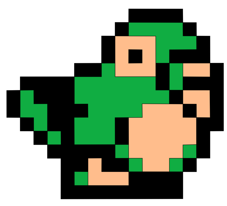 Green Bird Sprite 2.00 by CaptainEdwardTeague on DeviantArt