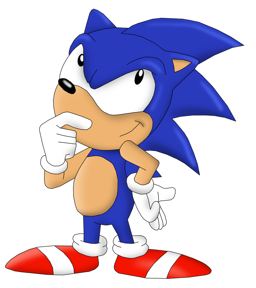 Sonic from AoStH by CaptainEdwardTeague on DeviantArt