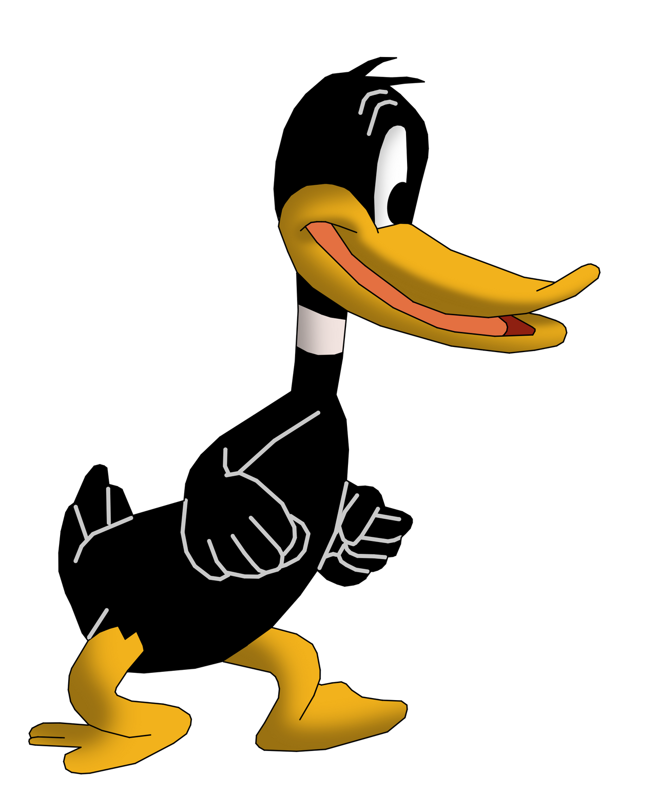 Daffy Duck 1942 by CaptainEdwardTeague on DeviantArt
