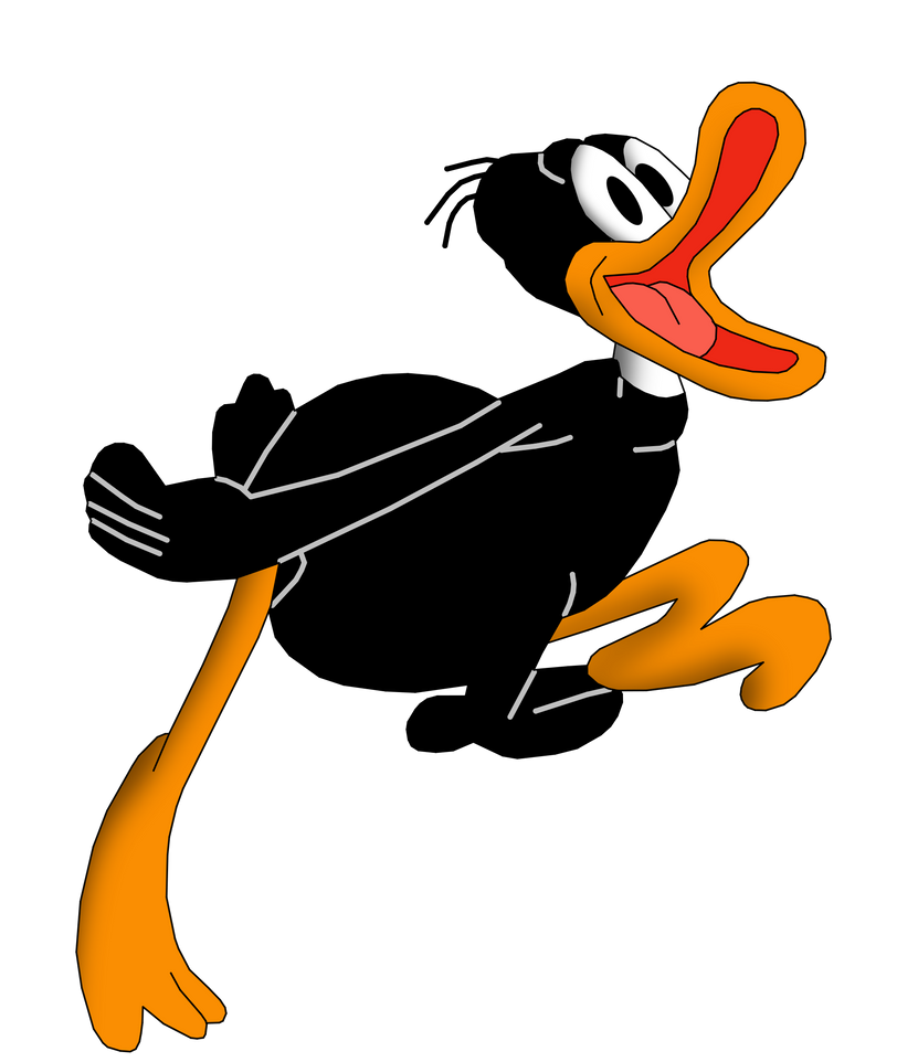 Daffy Duck 1930s Silly Walk by CaptainEdwardTeague on DeviantArt