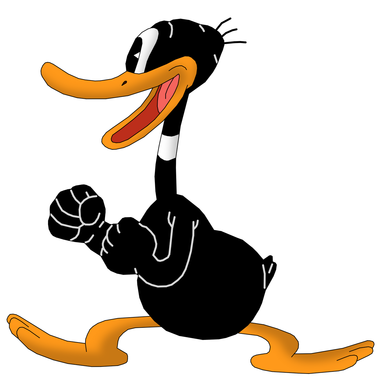 Daffy 1930s SIde Happy by CaptainEdwardTeague on DeviantArt