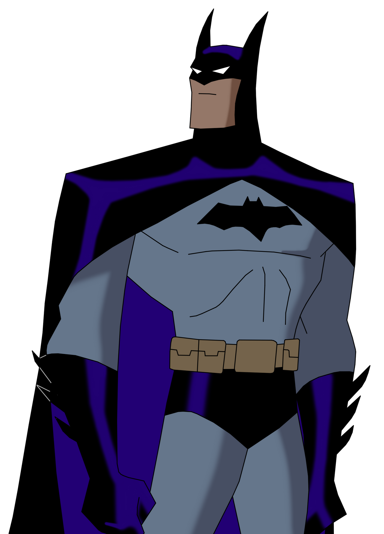 Batman from Justice League the Animated Series by CaptainEdwardTeague on  DeviantArt