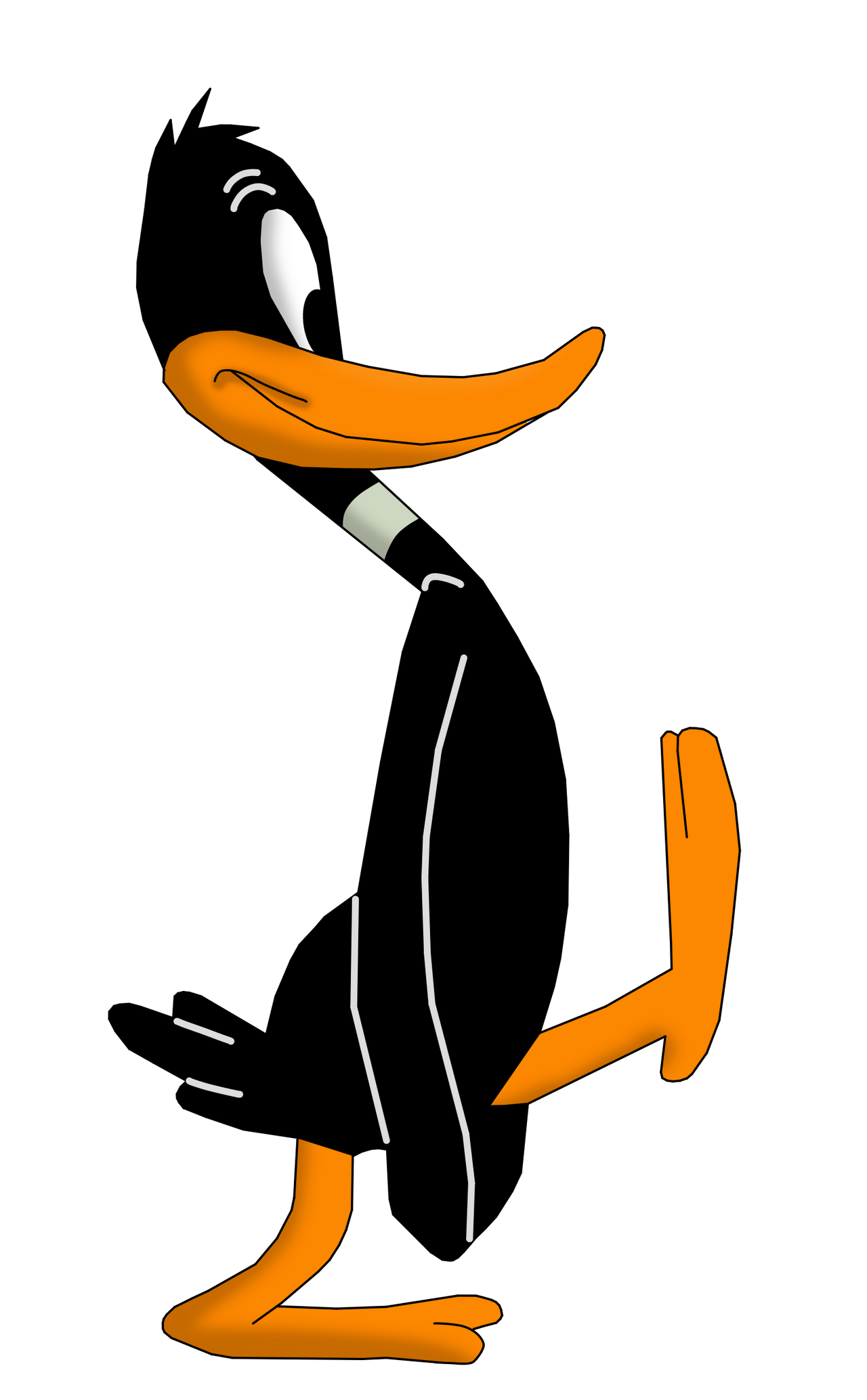 Daffy Duck 1942 Sliding by CaptainEdwardTeague on DeviantArt